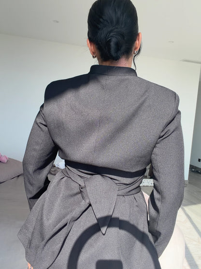 Blazer noir cintré Divina