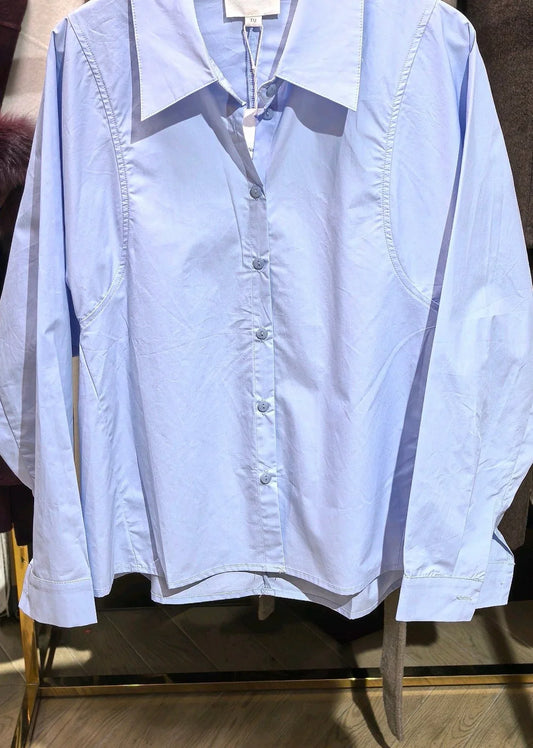 Chemise cintré bleu  Elvira