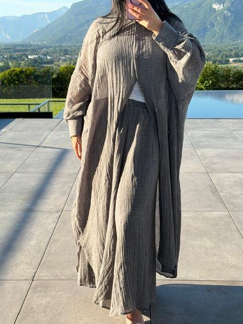 Ensemble nuage gris