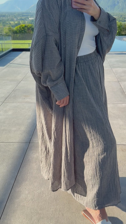 Ensemble nuage gris